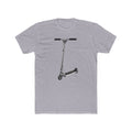 Scooter Outline Side Graphic Tee — Side View Scooter T‑Shirt
