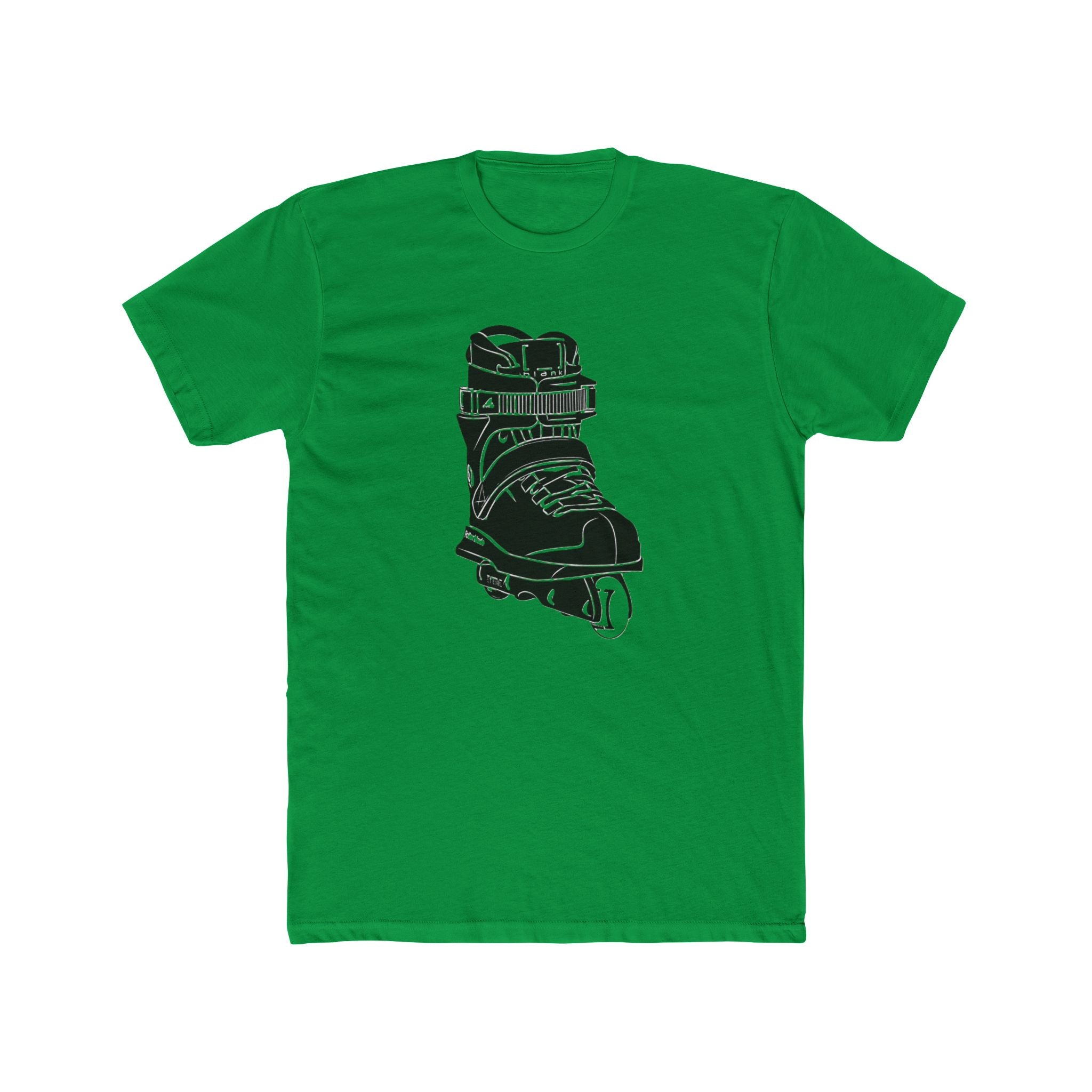 Retro Inline Skate Front T‑Shirt