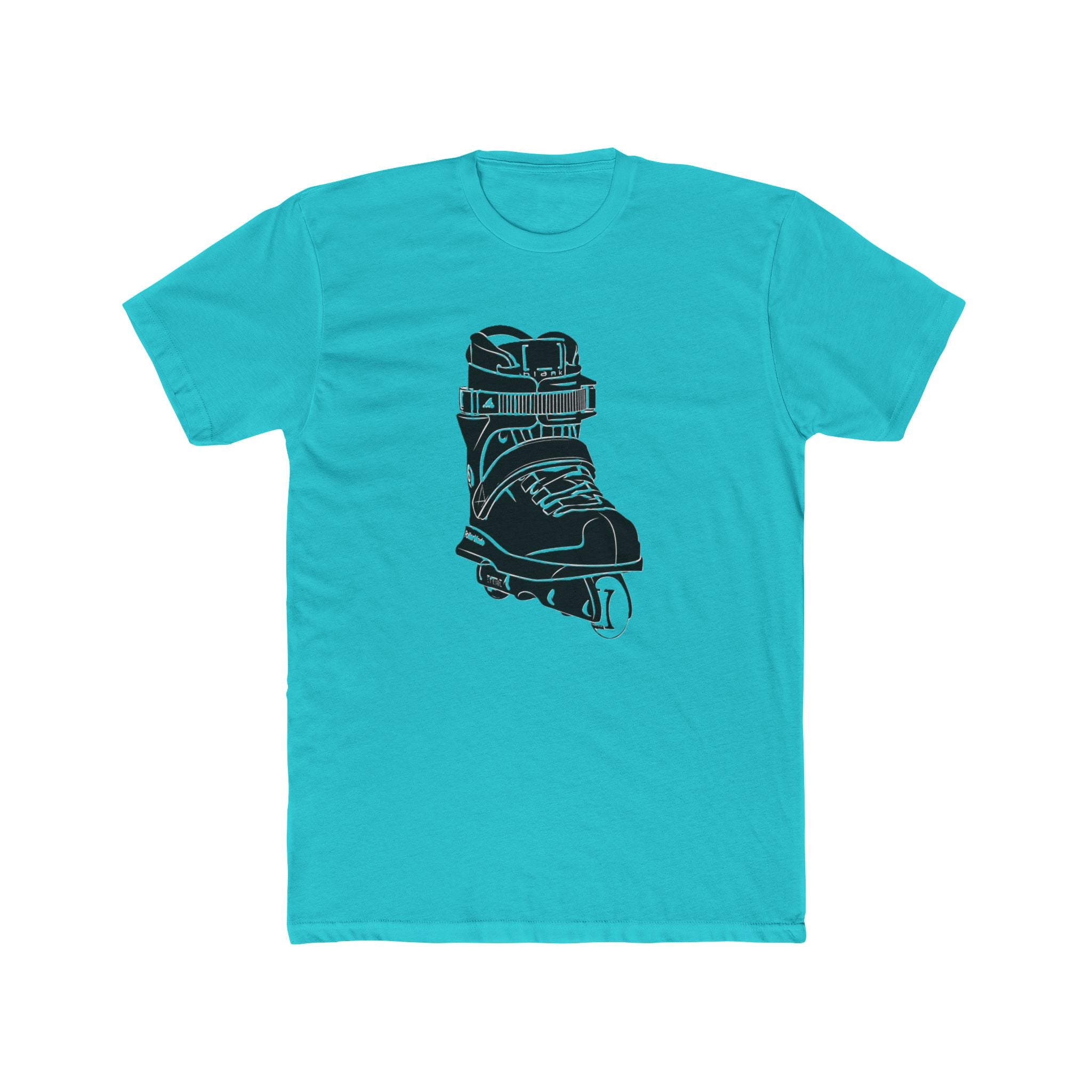 Retro Inline Skate Front T‑Shirt