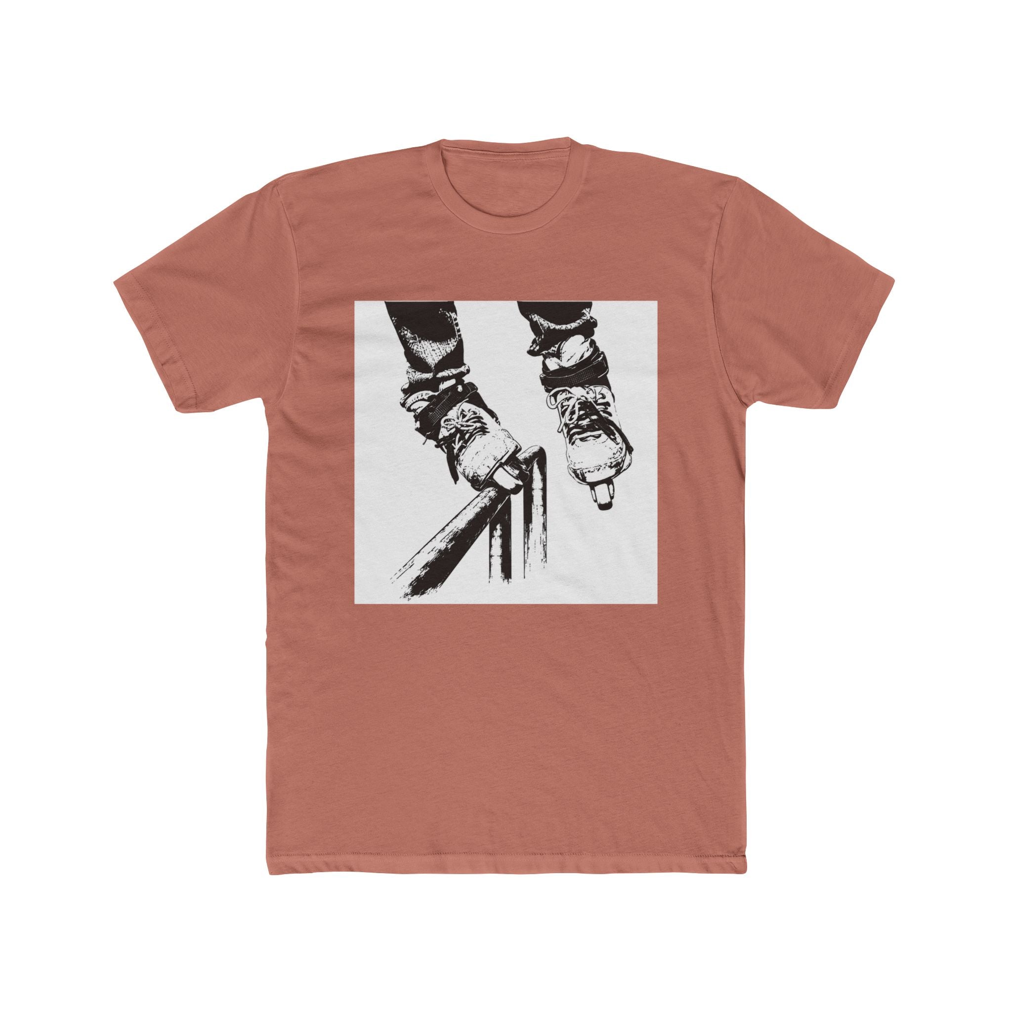 Rollerblade Rail Grind Tee — Silhouette Inline Skating Graphic Shirt