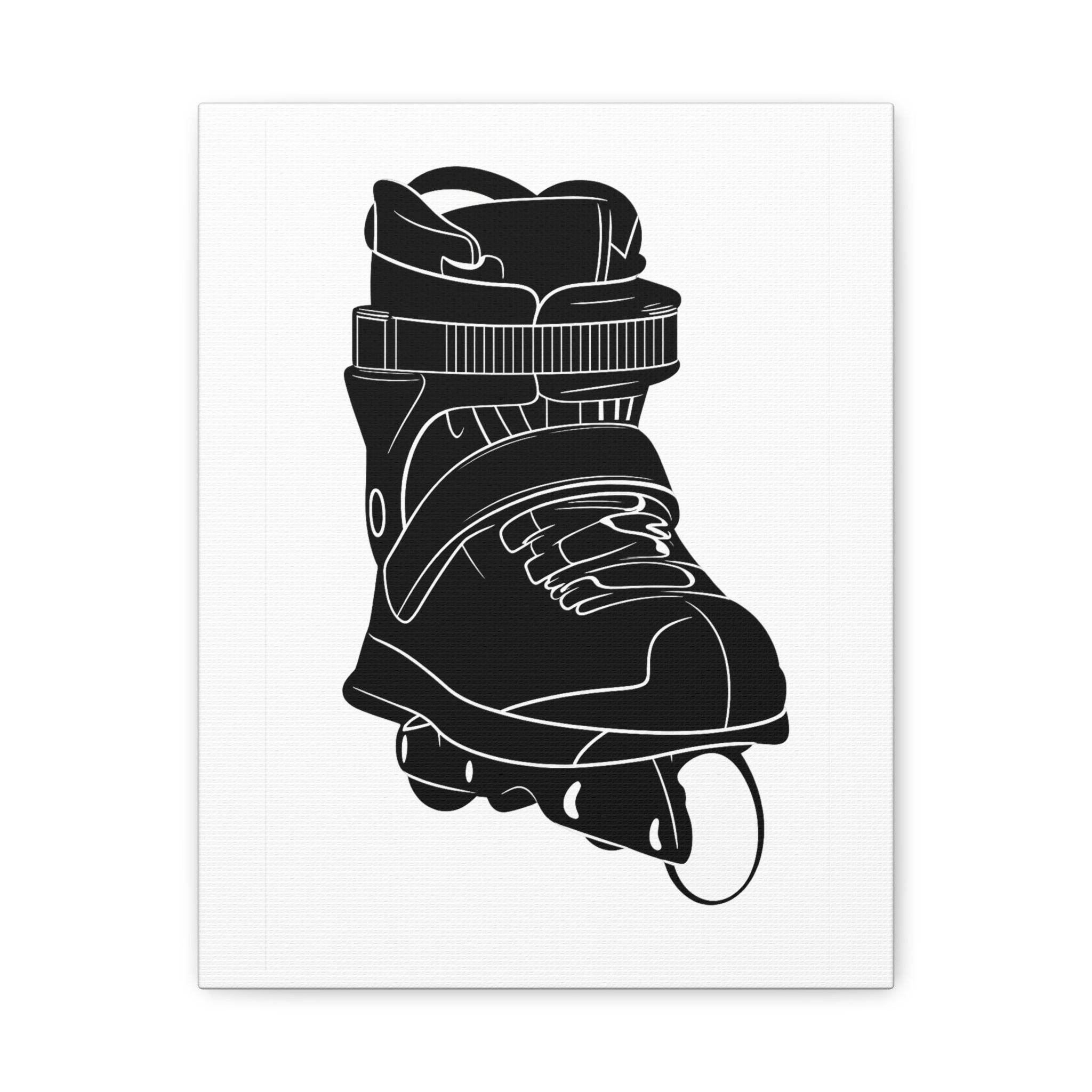 Aggressive Skatefront Matte Canvas Print — Stretched 1.25"