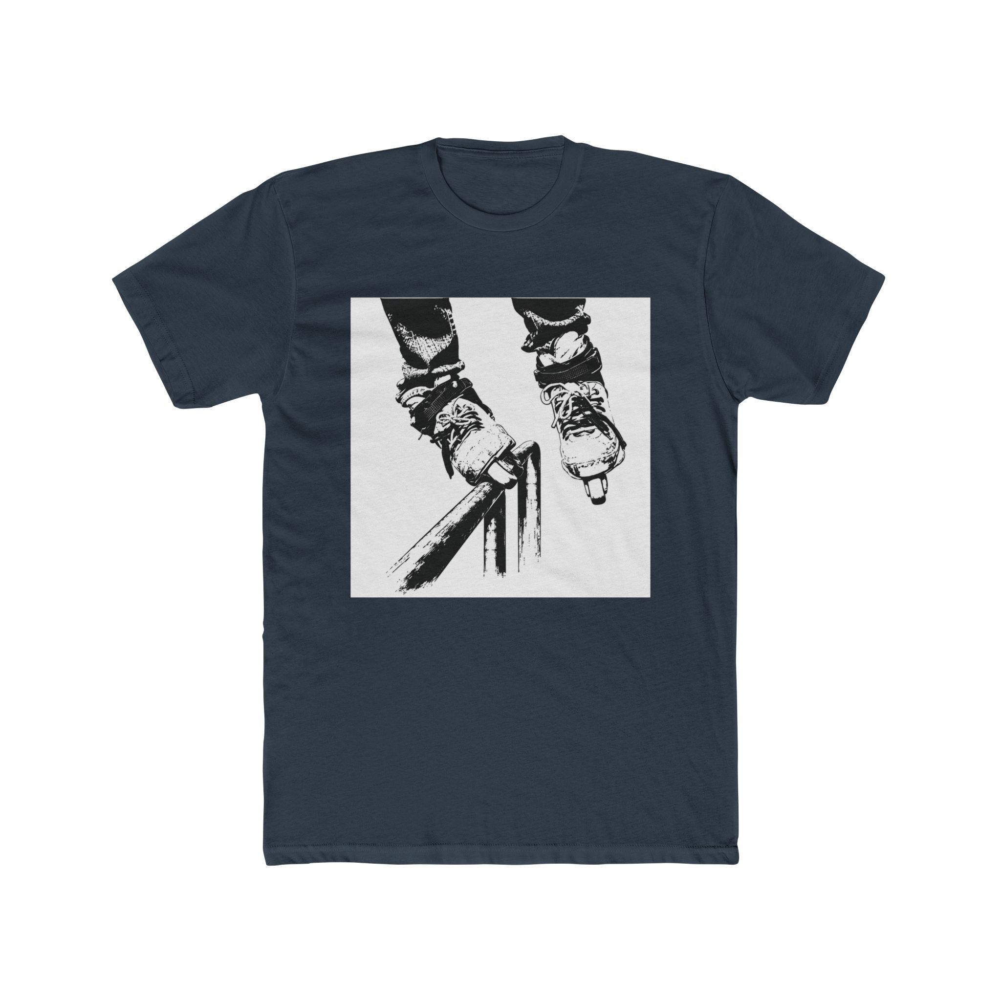 Rollerblade Rail Grind Tee — Silhouette Inline Skating Graphic Shirt